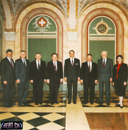 Bundesrat 1993 - Bundespräsident: Adolf Ogi