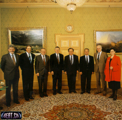 Bundesrat 1994 - Bundespräsident: Otto Stich