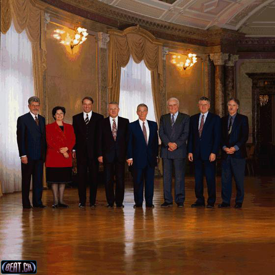 Bundesrat 1996 - Bundespräsident: Jean-Pascal Delamuraz